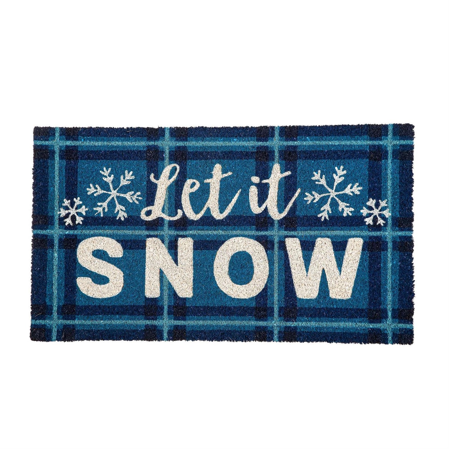 Holiday Salutation Coir Mat