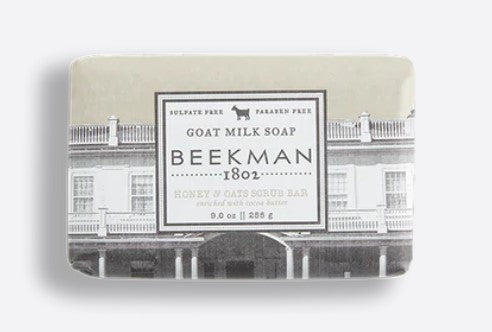 Beekman 1802 Honey & Oats Goat Milk Soap Scrub Bar