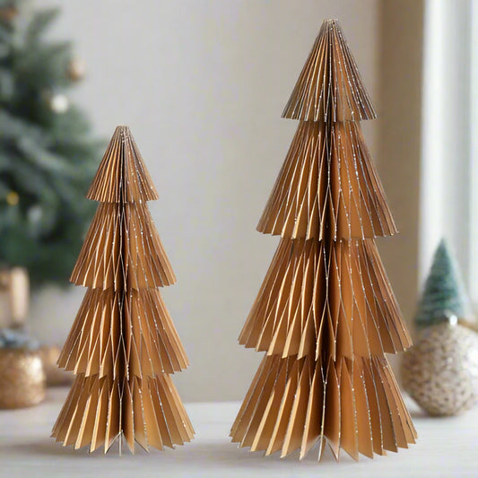 Honeycomb Christmas Trees