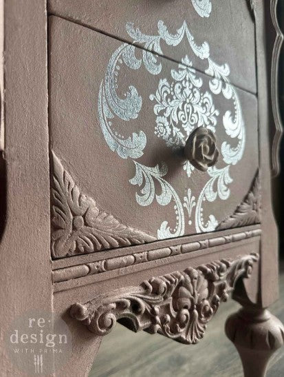 Decor Transfer® by Kacha in Foil - Silver House of Damask