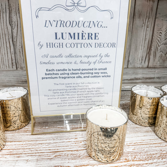 Lumiere Candle Collection Tarte aux Pommes