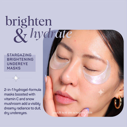 SpaLife Illuminating Diamond Dust Under Eye Masks - 6 Pairs