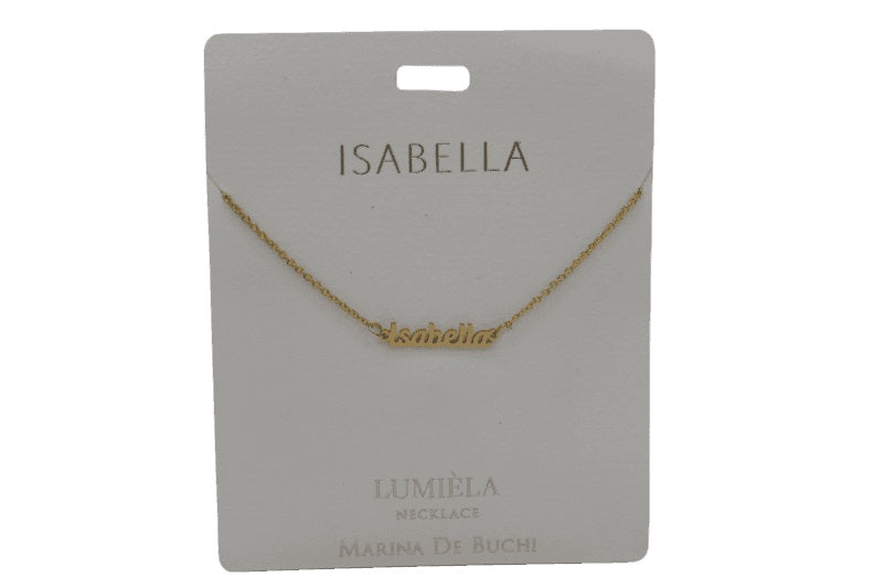 Mulberry Studios Personalized Name Necklaces - A through L