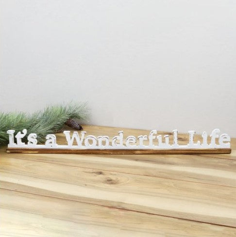 It's A Wonderful Life Sign
