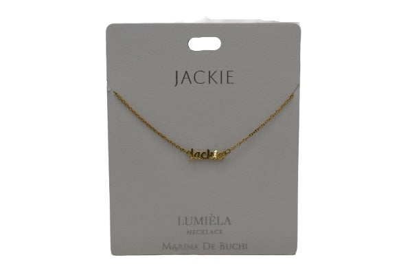 Mulberry Studios Personalized Name Necklaces - A through L