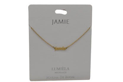 Mulberry Studios Personalized Name Necklaces - A through L