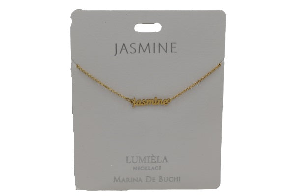 Mulberry Studios Personalized Name Necklaces - A through L