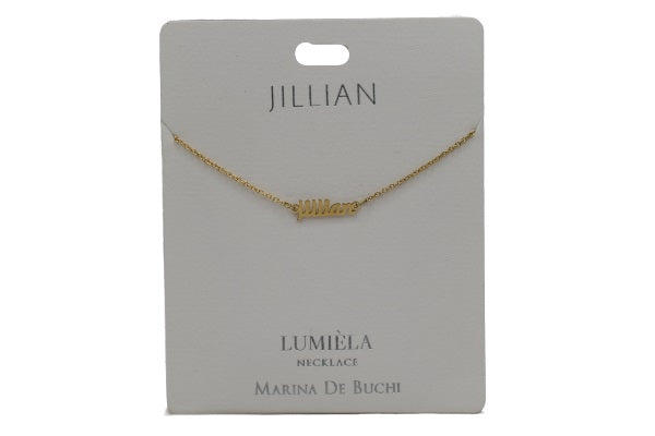 Mulberry Studios Personalized Name Necklaces - A through L