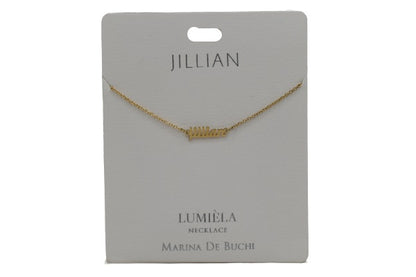 Mulberry Studios Personalized Name Necklaces - A through L
