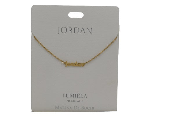 Mulberry Studios Personalized Name Necklaces - A through L