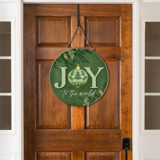 Joy To The World Door Hanger