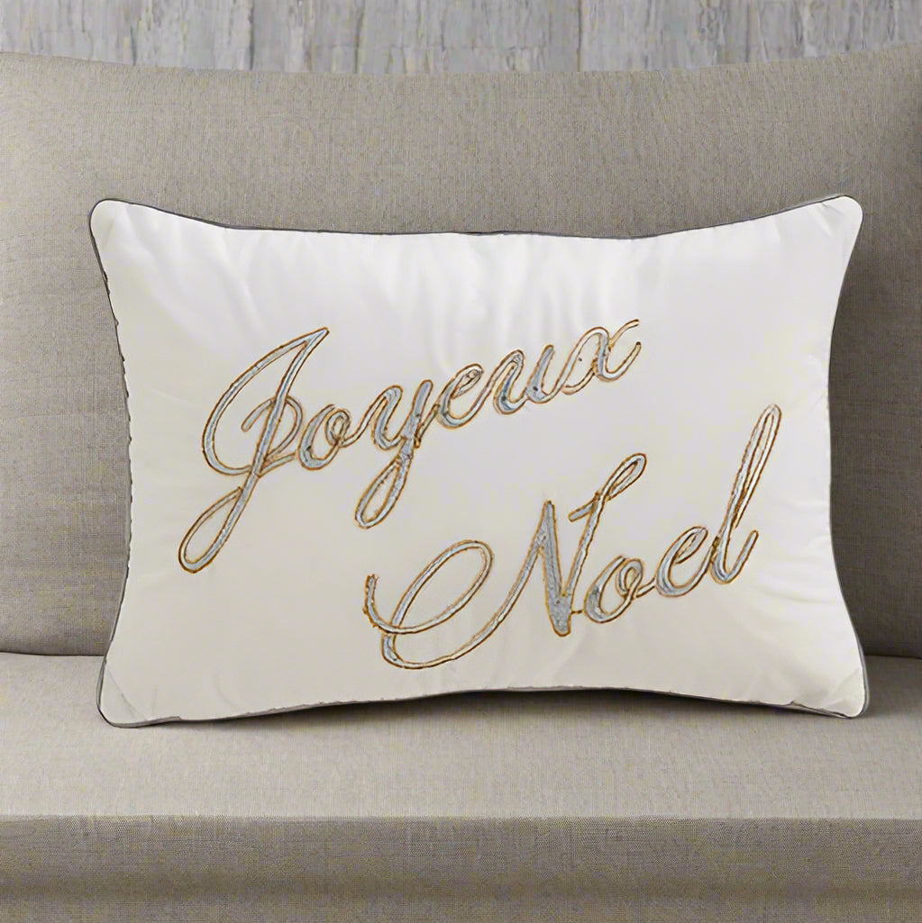 Joyeux Noel Lumbar Pillow