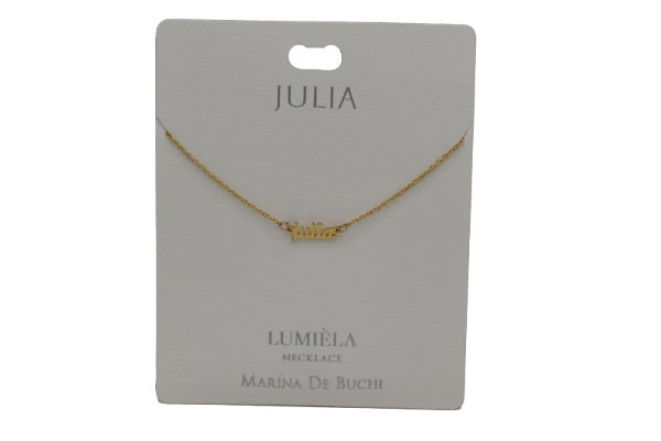 Mulberry Studios Personalized Name Necklaces - A through L
