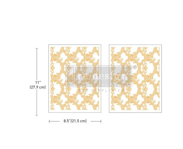 Middy Foil Transfers® Kacha - Golden Lacework