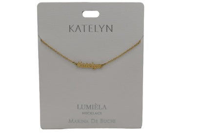 Mulberry Studios Personalized Name Necklaces - A through L