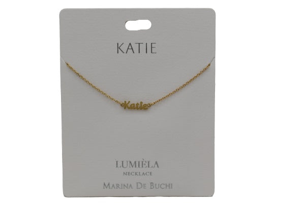 Mulberry Studios Personalized Name Necklaces - A through L