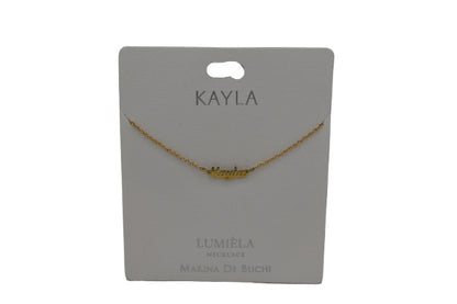 Mulberry Studios Personalized Name Necklaces - A through L