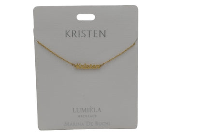 Mulberry Studios Personalized Name Necklaces - A through L