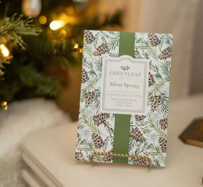 Greenleaf Large Sachet - Holiday Scents