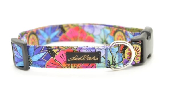 Laurel Burch Packed Floral Collar