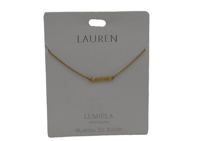 Mulberry Studios Personalized Name Necklaces - A through L