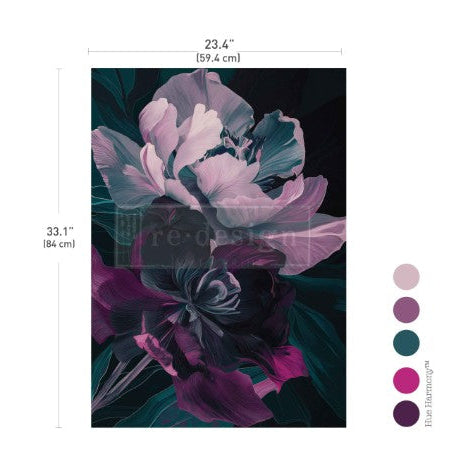 Decoupage Fiber Paper - Lavish Bloom