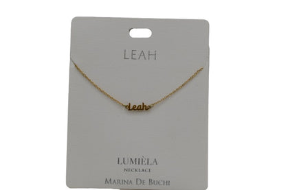 Mulberry Studios Personalized Name Necklaces - A through L