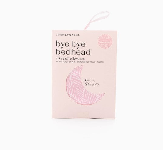 Lemon Lavender Bye Bye Bedhead Satin Pillowcases