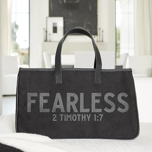 Large Canvas Tote Faith Collection