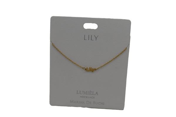 Mulberry Studios Personalized Name Necklaces - A through L