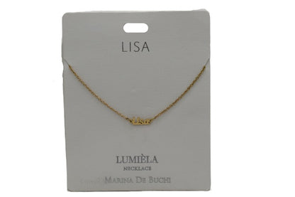 Mulberry Studios Personalized Name Necklaces - A through L