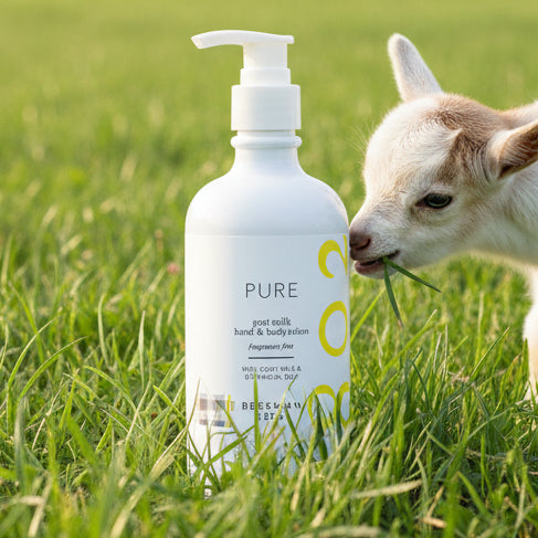 Beekman 1802 goat milk hand & body lotion bottle