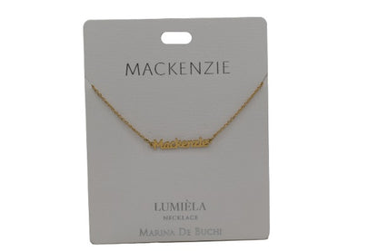 Mulberry Studios Personalized Name Necklaces - M through V