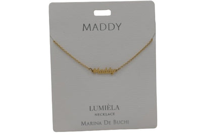 Mulberry Studios Personalized Name Necklaces - M through V
