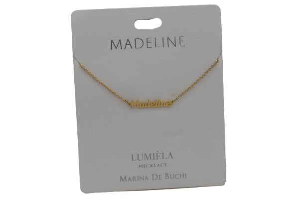 Mulberry Studios Personalized Name Necklaces - M through V