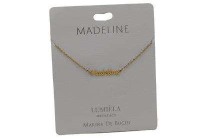 Mulberry Studios Personalized Name Necklaces - M through V