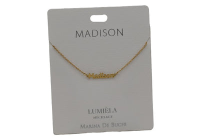 Mulberry Studios Personalized Name Necklaces - M through V
