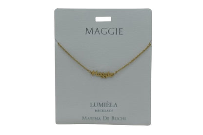 Mulberry Studios Personalized Name Necklaces - M through V
