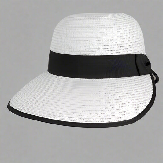 Magid Ribbon Straw Garden Hat