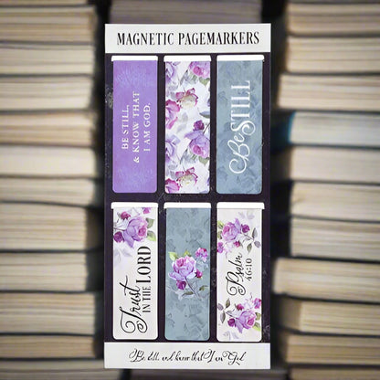 Christian Art Gifts Faith Magnetic Bookmark Sets