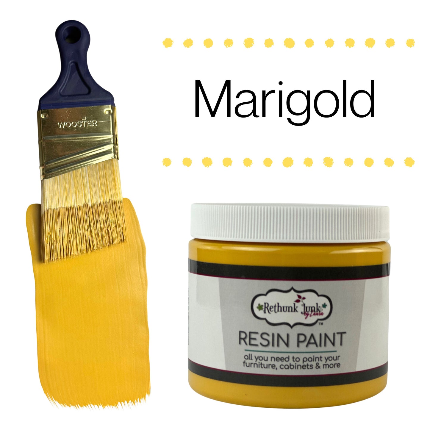 Rethunk Junk Resin Paint in Marigold