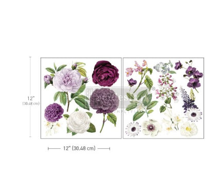 Maxi Decor Transfer® - Majestic Blooms