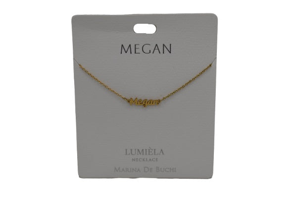 Mulberry Studios Personalized Name Necklaces - M through V