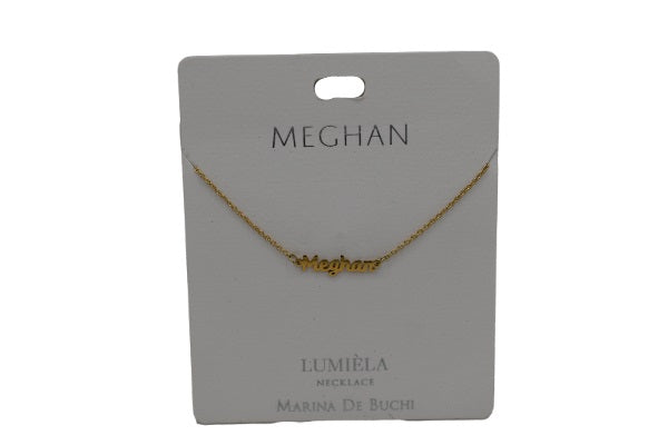 Mulberry Studios Personalized Name Necklaces - M through V