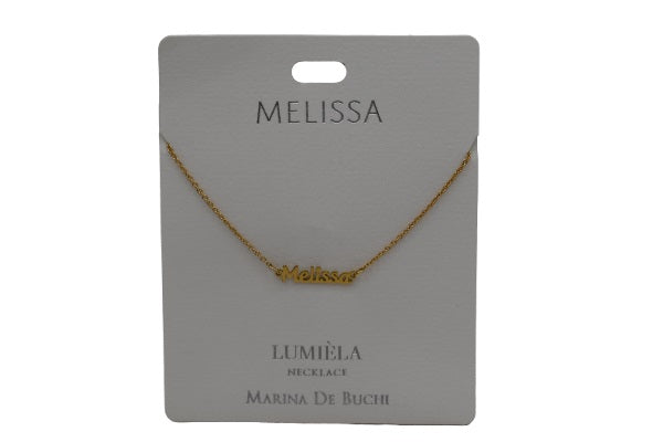 Mulberry Studios Personalized Name Necklaces - M through V