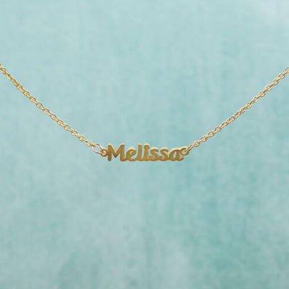 Mulberry Studios Personalized Name Necklaces - M through V