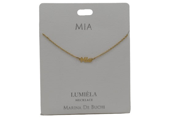 Mulberry Studios Personalized Name Necklaces - M through V