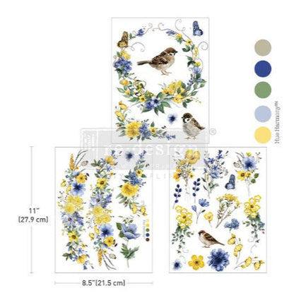 Middy Decor Transfer® - Sunlit Aviary