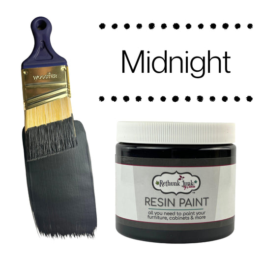Rethunk Junk Resin Paint in Midnight