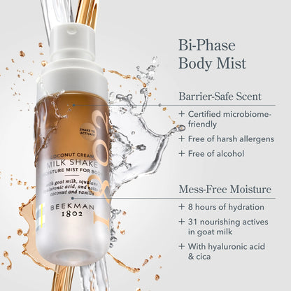 Beekman 1802 Coconut Cream Milk Shake Body Mist